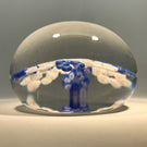 Antique Baccarat Art Glass Paperweight Interlaced Complex Millefiori Garland