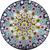 Damon MacNaught 2023 Magnum Glass Art Paperweight Complex Concentric Millefiori