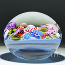 Clinton Smith 2025 Glass Art Paperweight Flamework Waldo Scramble