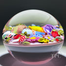 Clinton Smith 2025 Glass Art Paperweight Flamework Where's Waldo? Scramble