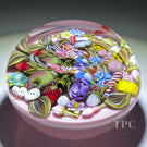 Clinton Smith 2025 Glass Art Paperweight Flamework Where's Waldo? Scramble