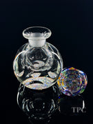 Perthshire Paperweights Glass Art Paperweight Bottle Faceted Closepack Millefiori