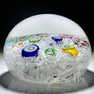 Perthshire Paperweights 1969 PP11 Glass Art Paperweight Spaced Complex Millefiori
