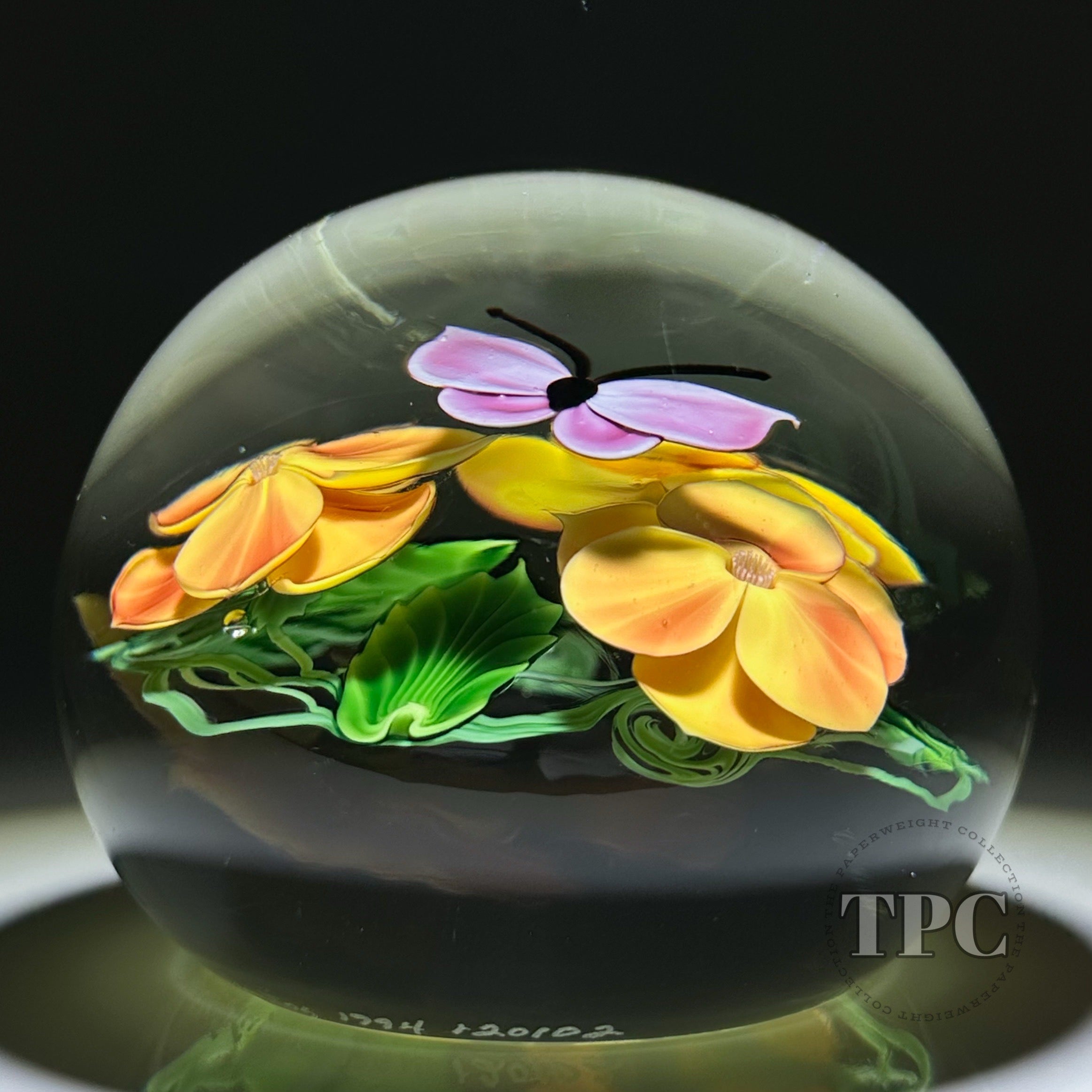 Daniel Salazar Lundberg Studios 1994 Glass Art Paperweight
