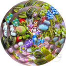 Clinton Smith 2025 Glass Art Paperweight Flamework Where's Waldo? Scramble