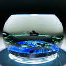 Richard Loesel x Renaud De Putter 2024 Glass Art Paperweight "St. Sebastian" Enamels with Flamework Decoration