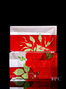 Damon MacNaught 2025 "Dualities" Diptych Self Portrait Glass Art Sculpture Slip Transfer Decorated & Coldworked