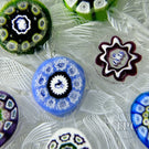 Perthshire Paperweights 1975 PP11 Glass Art Paperweight Spaced Complex Millefiori with Picture Murrine
