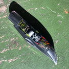 Stephen Boehme 2025 Glass Art Murrine Pocket Knife Halloween Masks