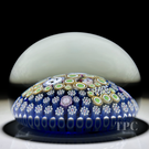Miniature Michael Hunter Twists Studio 2025 Glass Art Paperweight Patterned Millefiori Skull