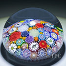 Michael Hunter Twists Studio 2024 Glass Art Paperweight Millefiori Closepack with Picture Murrine & Rose Canes