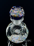 Perthshire Paperweights Glass Art Paperweight Bottle Faceted Closepack Millefiori
