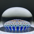 Damon MacNaught 2025 Magnum Glass Art Paperweight Concentric Complex Millefiori with Staves