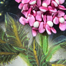 William Manson 2025 Glass Art Paperweight Flamework Pink Lilac 1-of-1