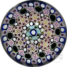 Damon MacNaught 2025 Glass Art Paperweight Patterned Concentric Complex Millefiori