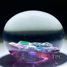 Drew Ebelhare & Sue Fox 2016 Glass Art Paperweight Flamework and Complex Millefiori End-of-Day Scramble