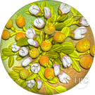 Cathy Richardson 2024 Glass Art Paperweight Flamework Citrus Bouquet 1 of 1