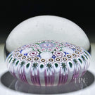 Damon MacNaught 2025 Glass Art Paperweight Patterned Concentric Complex Millefiori
