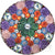Michael Hunter 2023 Glass Art Paperweight Patterned Complex Millefiori with Rose Canes and Picture Murrine