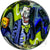 Stephen Boehme 2023 Glass Art Marble Figural Murrine UV Reactive Joker Dichroic Wig-wag