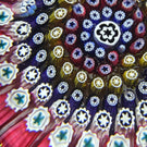 Whitefriars 1971 Glass Art Paperweight Concentric Complex Millefiori