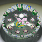 Drew Ebelhare & Sue Fox 2019 Glass Art Paperweight Flamework Posy & Complex Millefiori