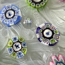 Perthshire Paperweights 1977 PP11 Glass Art Paperweight Spaced Complex Millefiori with Picture Murrine