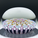 Damon MacNaught 2023 Magnum Glass Art Paperweight Complex Concentric Millefiori