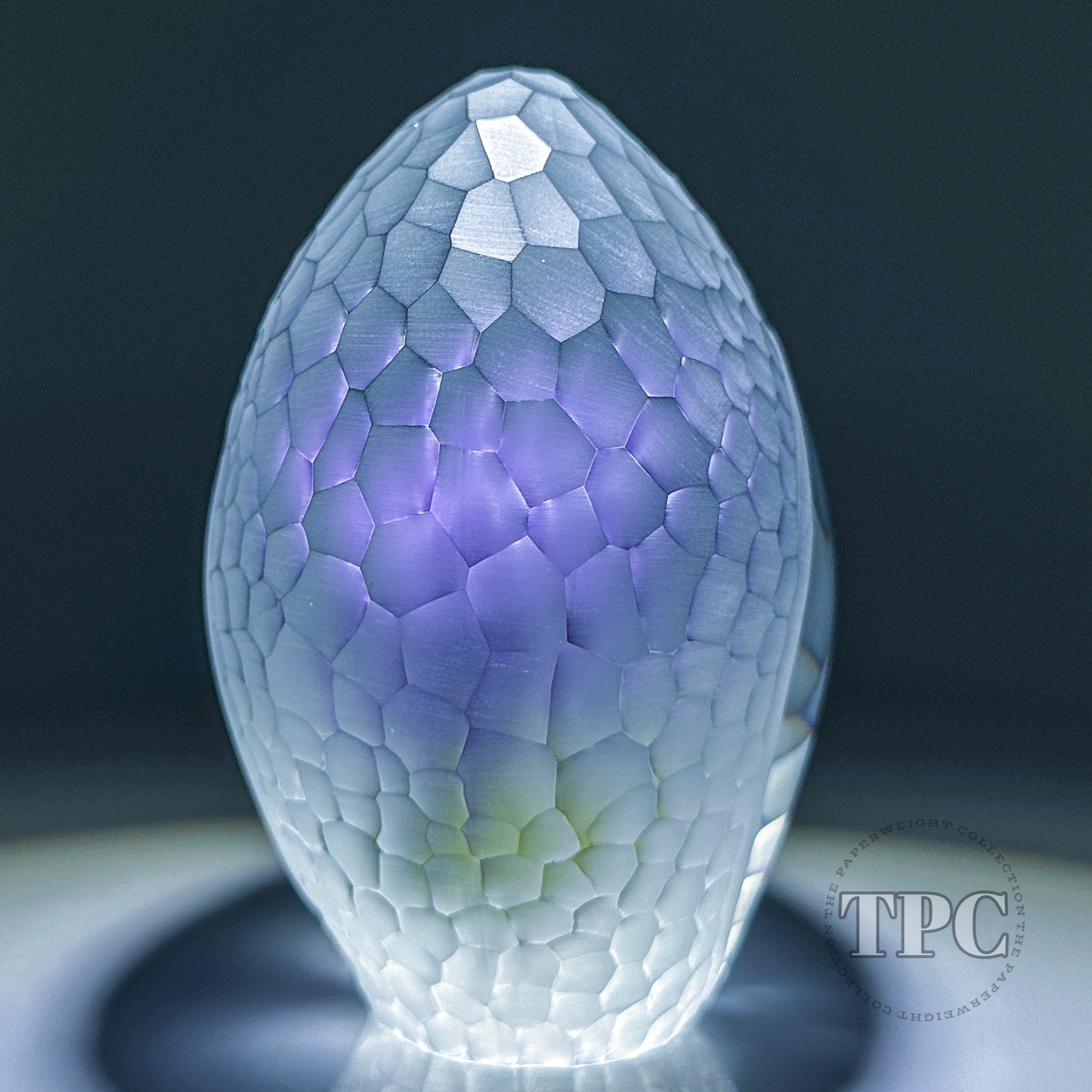 Melissa Ayotte 2023 Glass Art Paperweight Sculpture with Double-sided