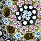 Damon MacNaught 2025 Glass Art Paperweight Patterned Concentric Complex Millefiori