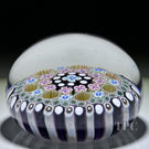 Damon MacNaught 2025 Glass Art Paperweight Patterned Concentric Complex Millefiori