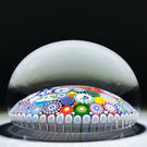 Michael Hunter Twists Studio 2024 Glass Art Paperweight Millefiori Closepack with Picture Murrine & Rose Canes