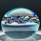 Cathy Richardson 2024 Glass Art Paperweight Flamework Butterfly Cloud 1 of 1