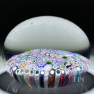 Damon MacNaught 2025 Magnum Glass Art Paperweight Complex Closepack Millefiori w/ Space Invader