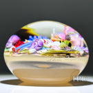 Clinton Smith 2025 Glass Art Paperweight Flamework Waldo Scramble