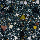 Gary Allison 2026 Glass Art Holoscope Purple Stained Glass & Interior Mirrored Complex Polyhedron