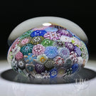 Tomasz Gondek 2022 Glass Art Paperweight Complex Closepack Cascading Millefiori with Roses