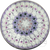 Super Magnum Jim Brown Glass Art Paperweight Concentric Complex Millefiori