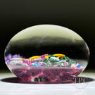 Drew Ebelhare 2022 Glass Art Paperweight Flamework and Complex Millefiori End of Day Scramble
