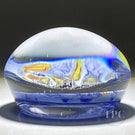 Christina Callahan 2023 Glass Art Paperweight Van Gogh Sunflower Murrine Composition