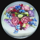 Clinton Smith 2025 Large Glass Art Marble All Over 360° Flower Bouquet