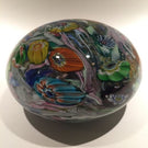 Huge 7"  Murano Art Glass Paperweight Doorstop Tutti Frutti End Of Day Scramble