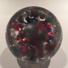 Quality Unknown Antique Art glass paperweight End of Day Harlequin Scramble