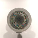 Exceptional Murano Piedouche Art Glass Paperweight Concentric Millefiori