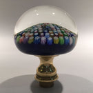 Perthshire Art Glass Paperweight Doorknob Concentric Closepacked Millefiori