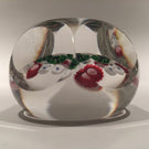 Antique Clichy Faceted Art Glass Paperweight Complex Millefior
