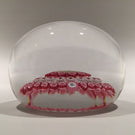Vintage Baccarat Art Glass Paperweight Concentric Complex Millefiori B1987