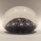 Vintage Murano Art Glass Paperweight Closepacked Complex Millefiori