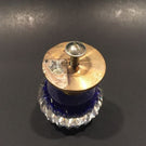 Vintage Perthshire Art Glass Millefiori Paperweight Drawer Pull Scalloped Edge