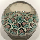 Early Murano Art Glass Paperweight Complex Silhouette Bouquet Millefiori